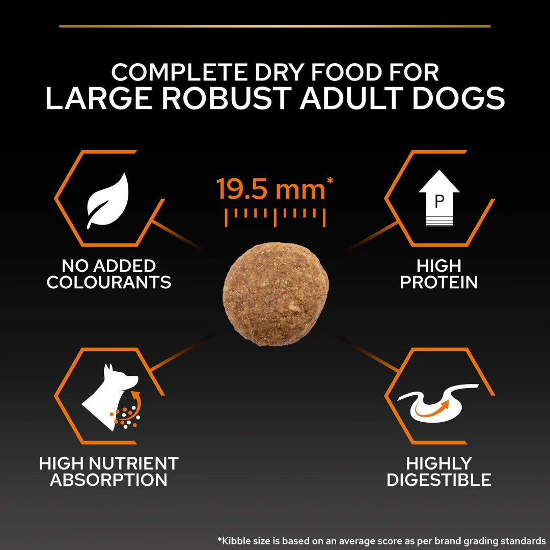 Pro Plan Adult Large Robust Everyday Nutrition Chicken Dry Dog Food 14kg
