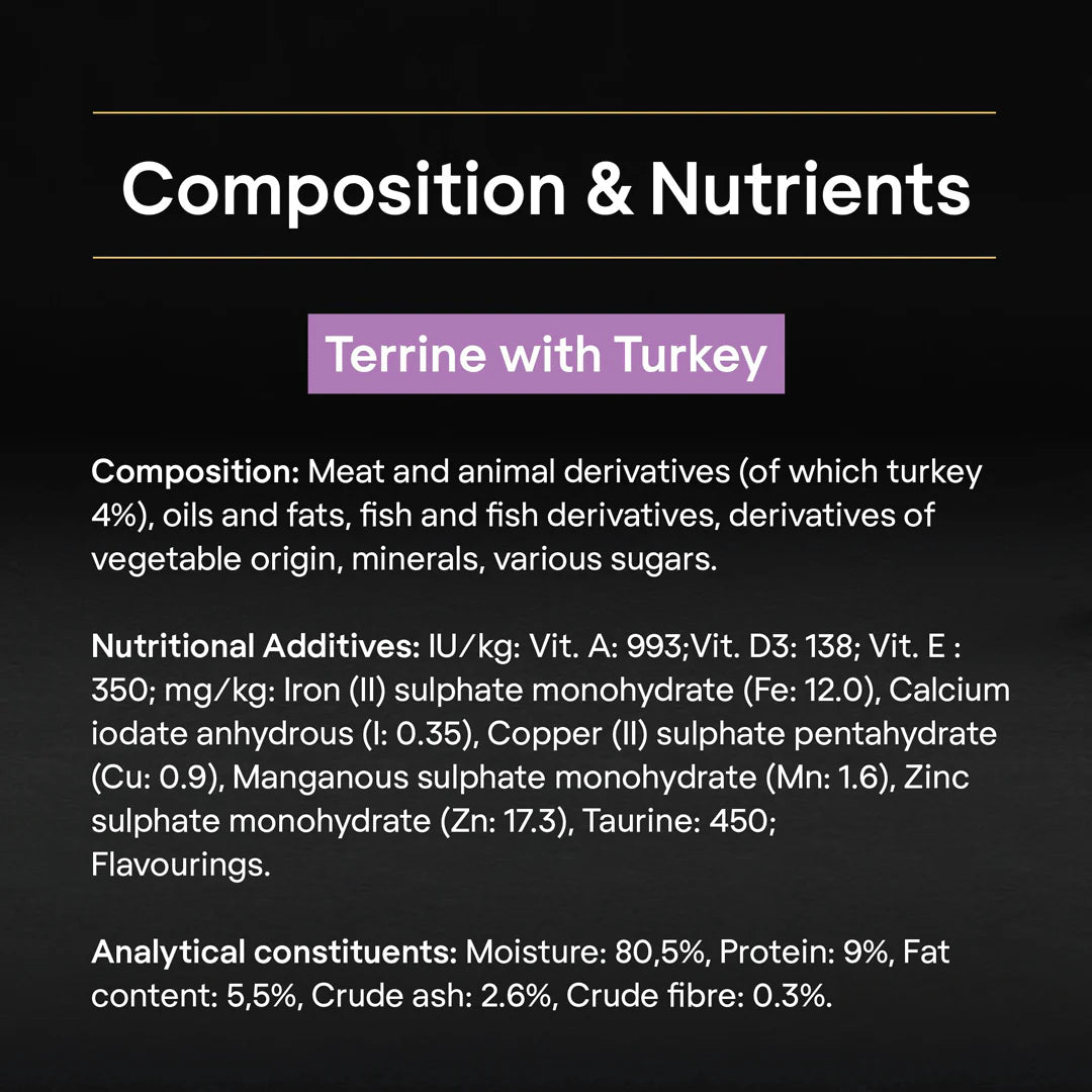 Pro Plan Adult 7+ Sterilised Nutrisavour Turkey Wet Cat Food
