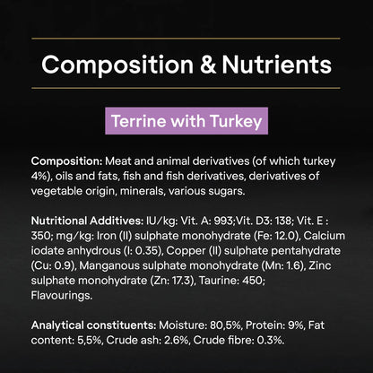 Pro Plan Adult 7+ Sterilised Nutrisavour Turkey Wet Cat Food