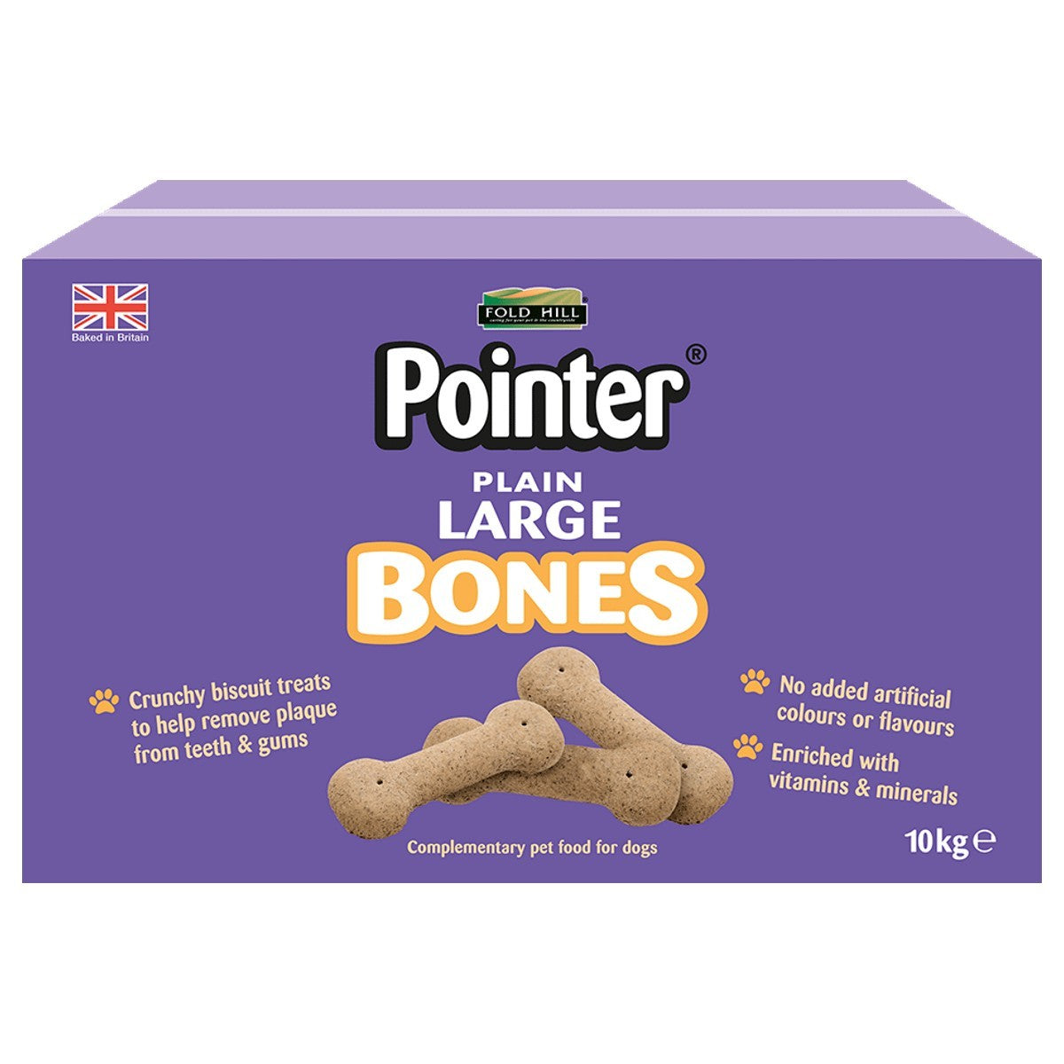 Pointer Plain Large Bones Dog Treats 10kg
