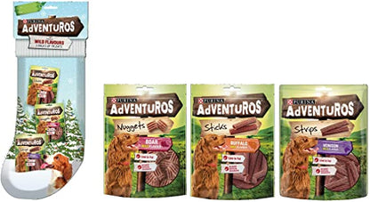 Adventuros Dog Treats Christmas Stocking 300g
