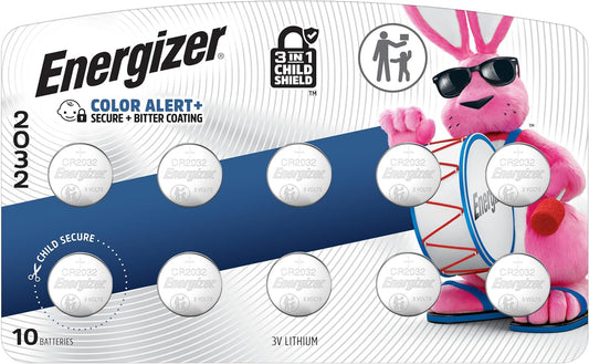 Energizer 2032 Coin Batteries (10 Pack)
