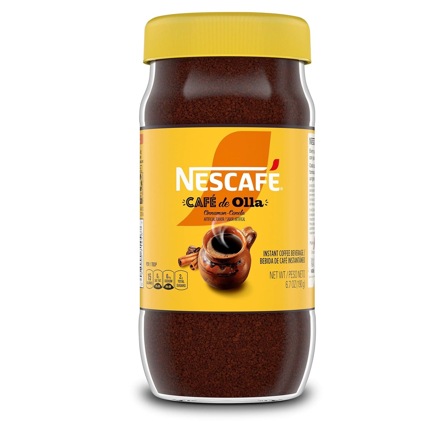 Nescafe Café de Olla Cinnamon Instant Coffee 6.7 oz (190g)