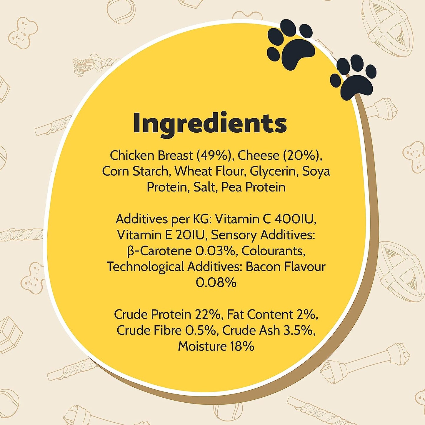 Good Boy Cheesy Chicken Sticks Dog Treats 80g