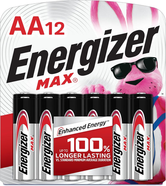 Energizer MAX AA Batteries (12 Pack)