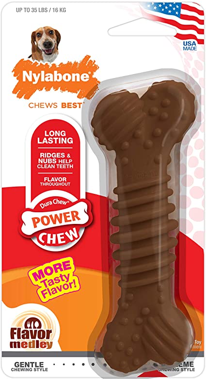 Nylabone Dura Chew Flavour Medley Dog Chew - Large