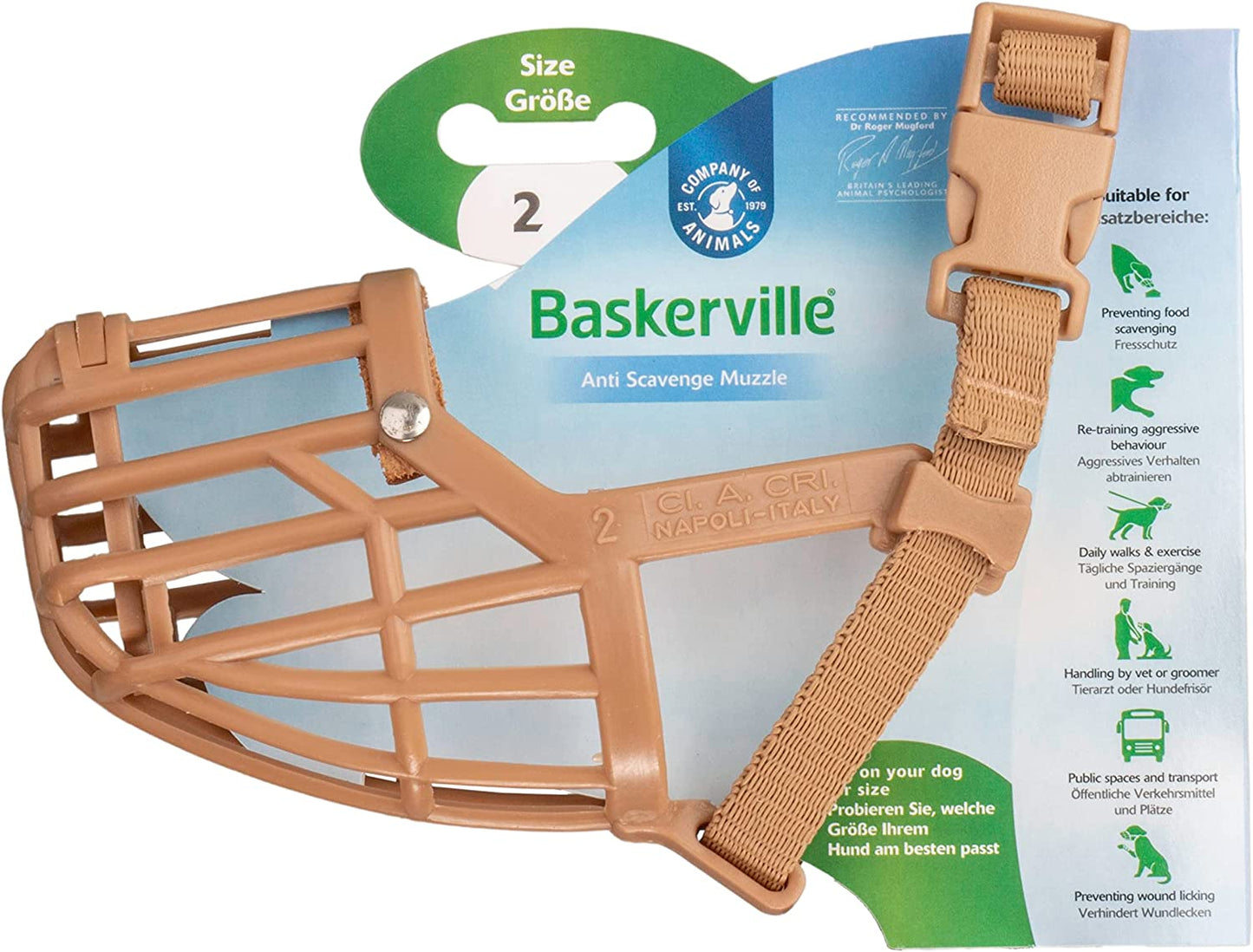 Company Of Animals Baskerville Anti Scavenge Muzzle