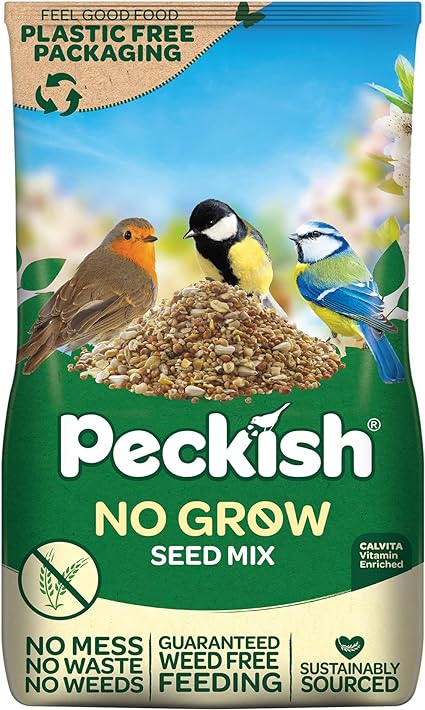 Peckish No Grow Seed Mix Bird Food 12.75kg