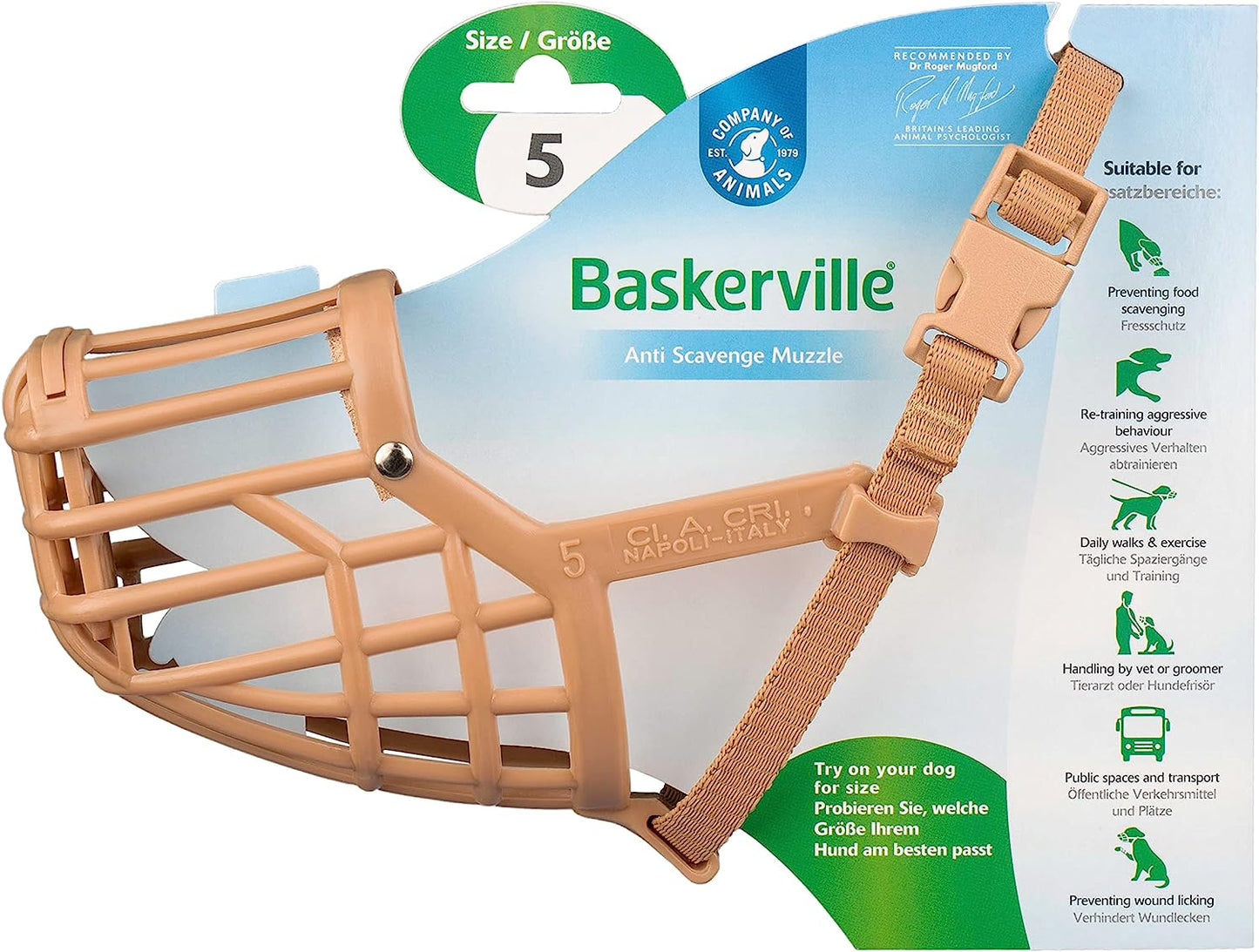 Company Of Animals Baskerville Anti Scavenge Muzzle
