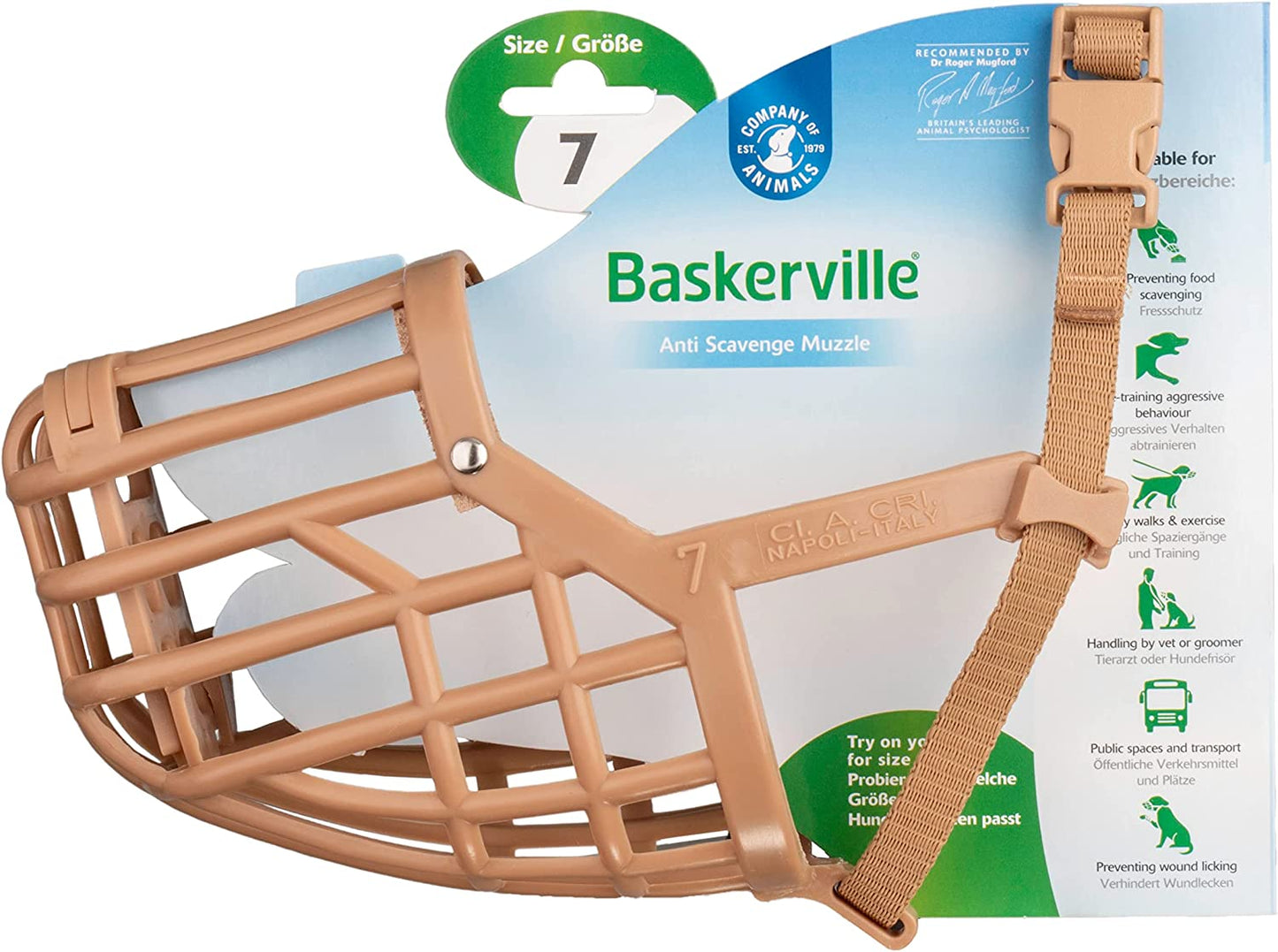 Company Of Animals Baskerville Anti Scavenge Muzzle