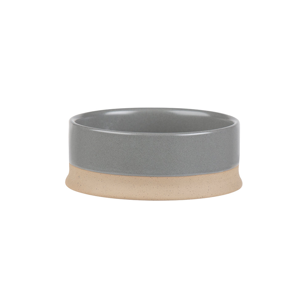 Scruffs Scandi Non Tip Pet Food & Water Bowl Grey 16 x 16 x 5cm | 0.5L