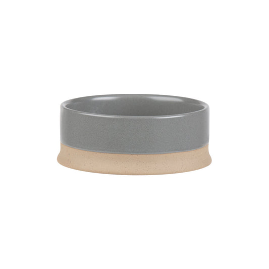 Scruffs Scandi Non Tip Pet Food & Water Bowl Grey 16 x 16 x 5cm | 0.5L