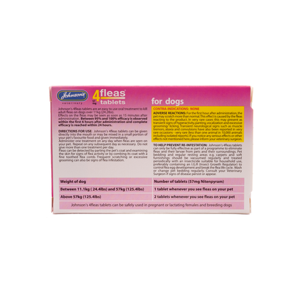 Johnsons 4fleas Tablets for Large Dogs