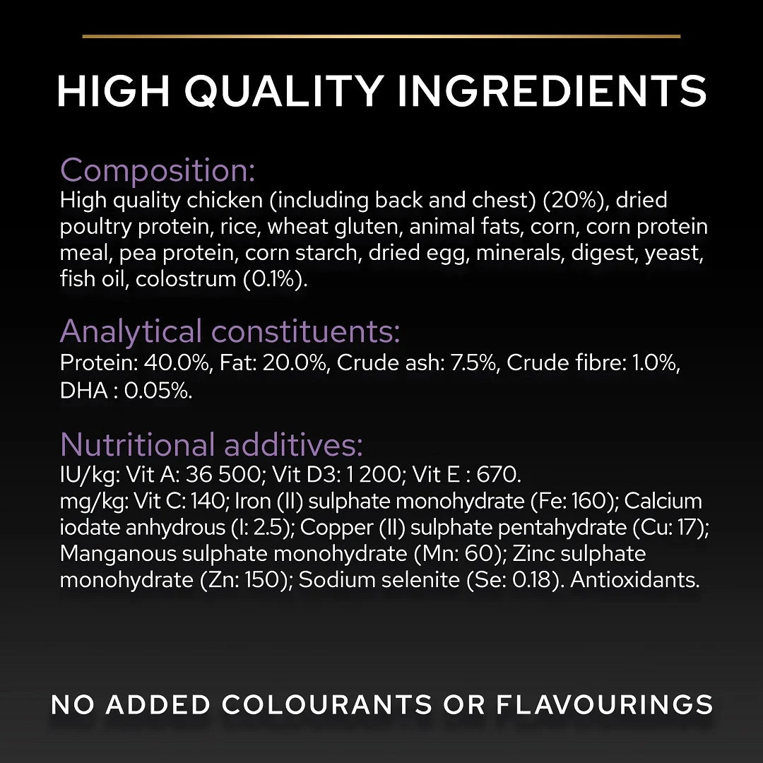 [Clearance Sale] Pro Plan Kitten Healthy Start Chicken Dry Cat Food 1.5kg