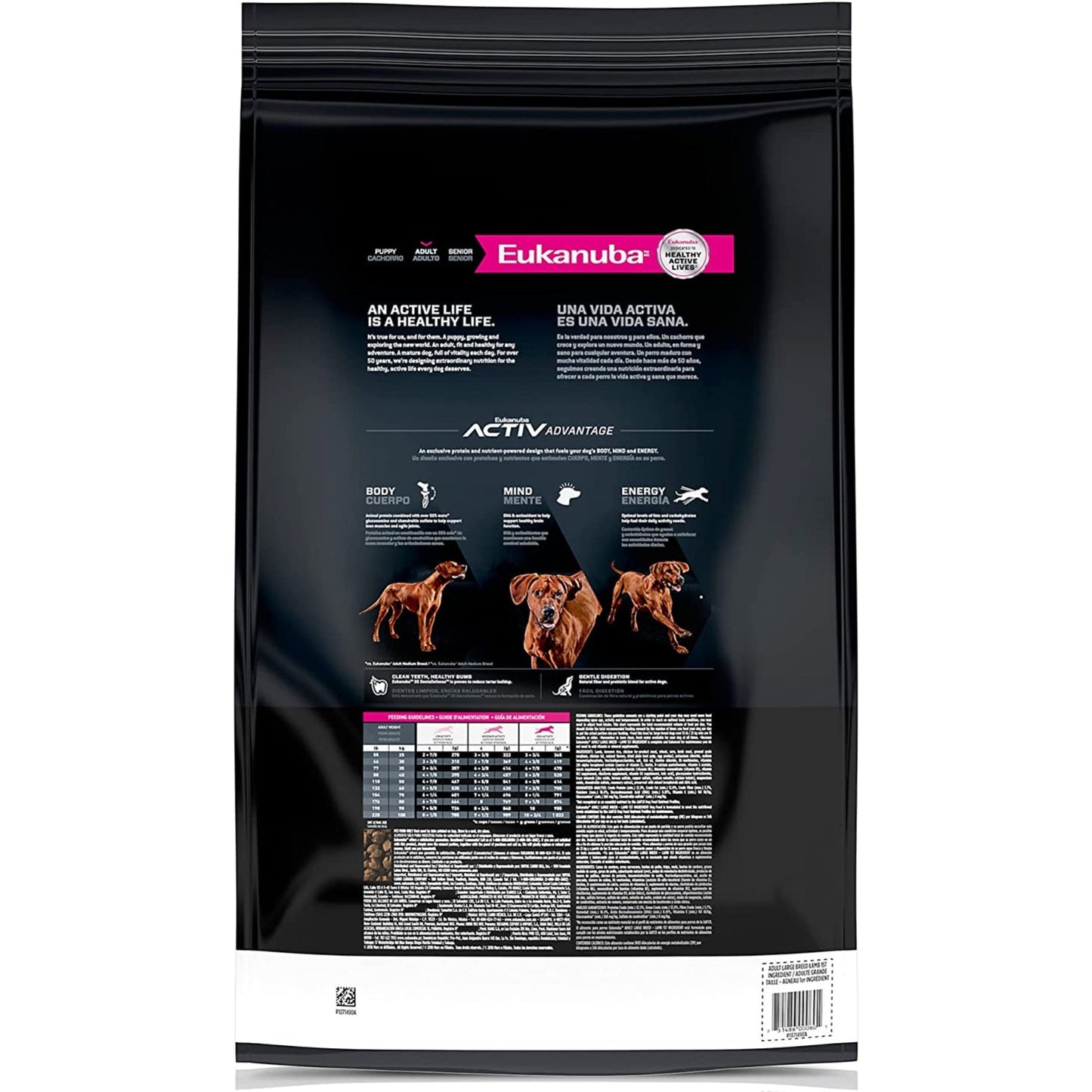 Eukanuba Lamb Adult Large Breed Dry Dog Food 12kg