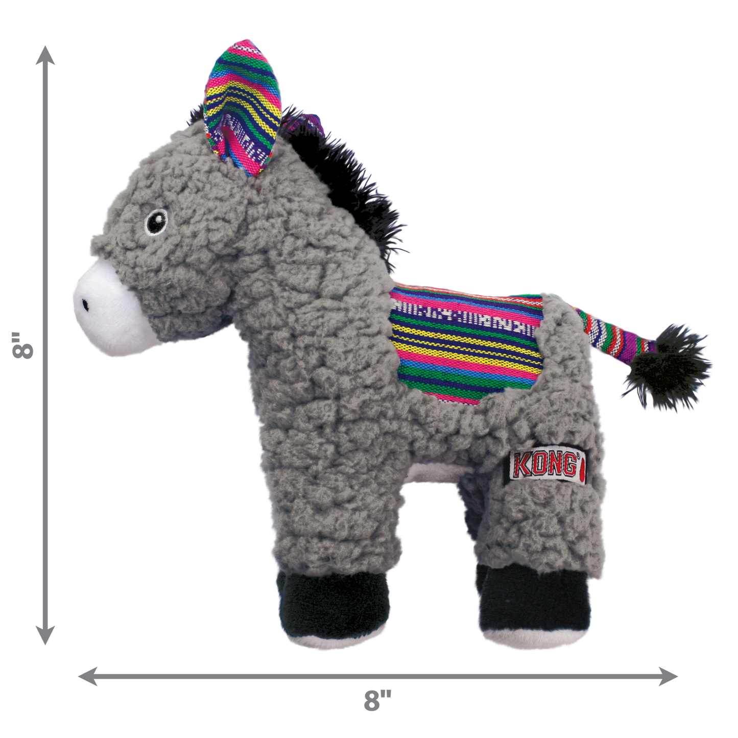KONG Sherps Donkey Dog Toy Medium