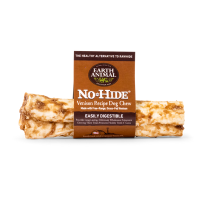 Earth Animal Venison No Hide Chews Medium Dog Treats 60g