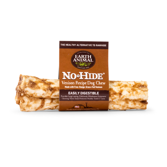 Earth Animal Venison No Hide Chews Medium Dog Treats 60g