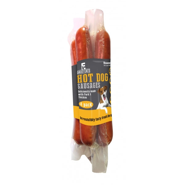 Rosewood Hot Dog Sausages 4 Pack 220g