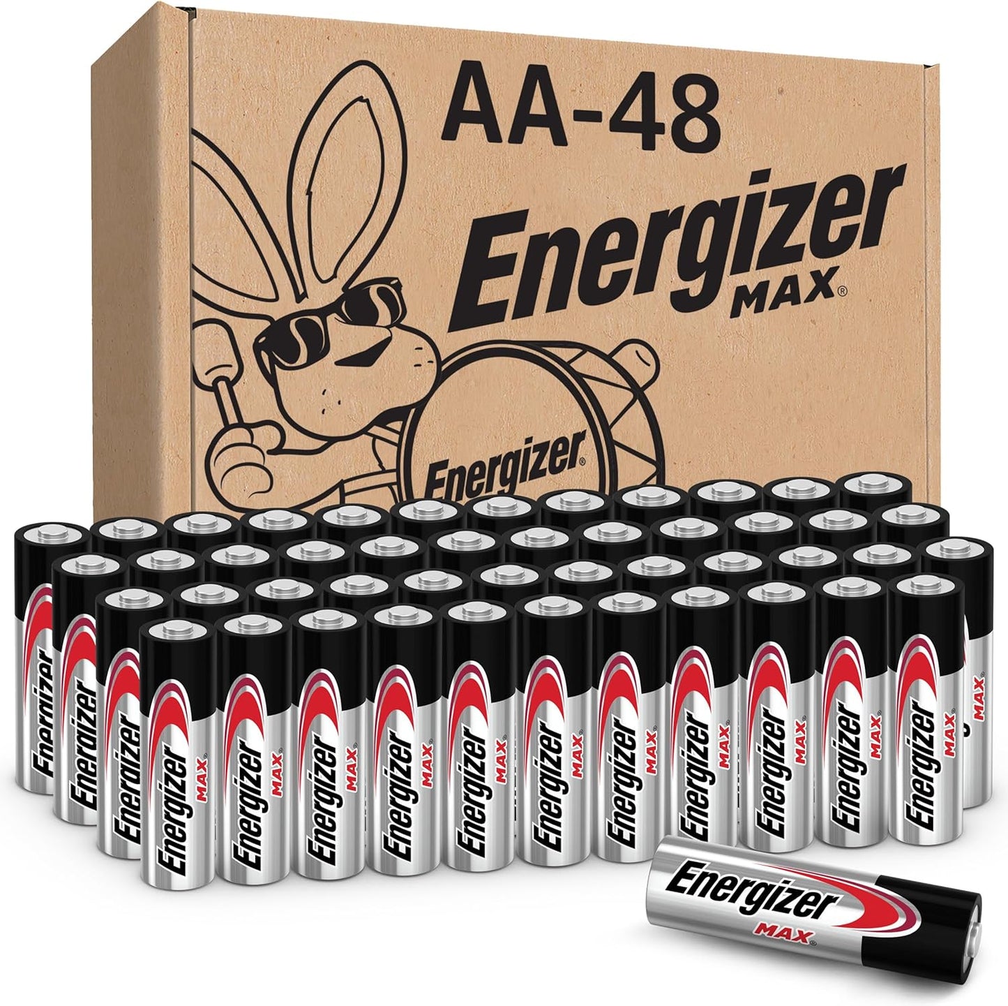 Energizer MAX AA Batteries (48 Pack)