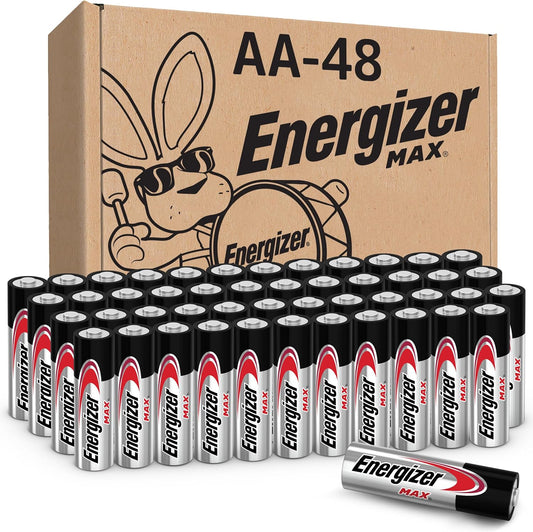 Energizer MAX AA Batteries (48 Pack)