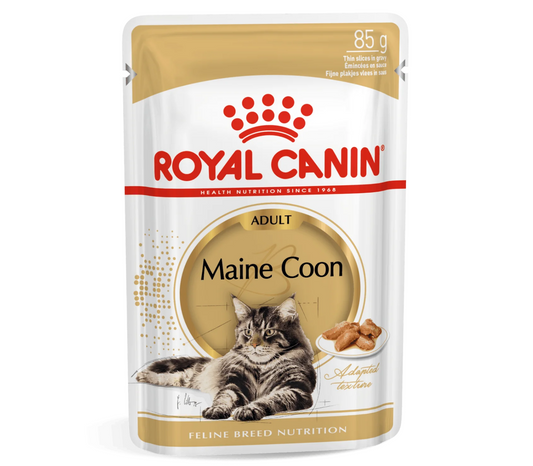 Royal Canin Adult Maine Coon Thin Slices In Gravy Wet Cat Food