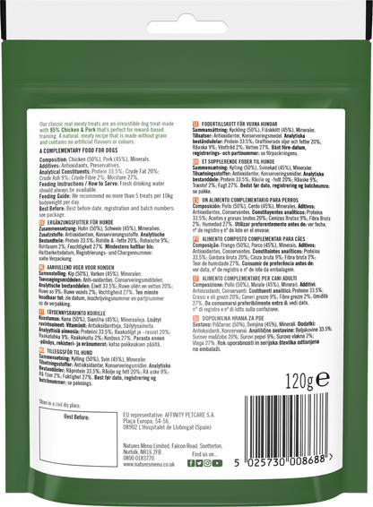 Natures Menu Original with Chicken Dog Treats