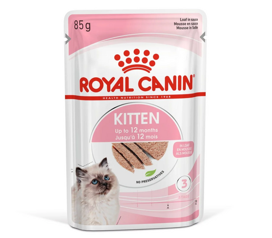 Royal Canin Kitten Loaf In Sauce Wet Cat Food