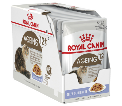 Royal Canin Senior Ageing 12+ Thin Slices In Jelly Wet Cat Food