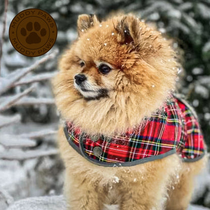 Ancol Highland Tartan Dog Coat