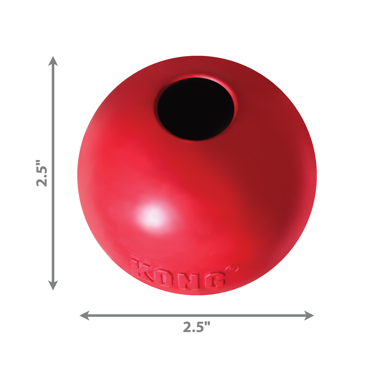 KONG Dog Ball With Hole