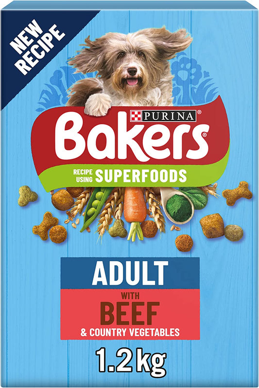 Bakers Adult Beef with Vegetables Dry Dog Food