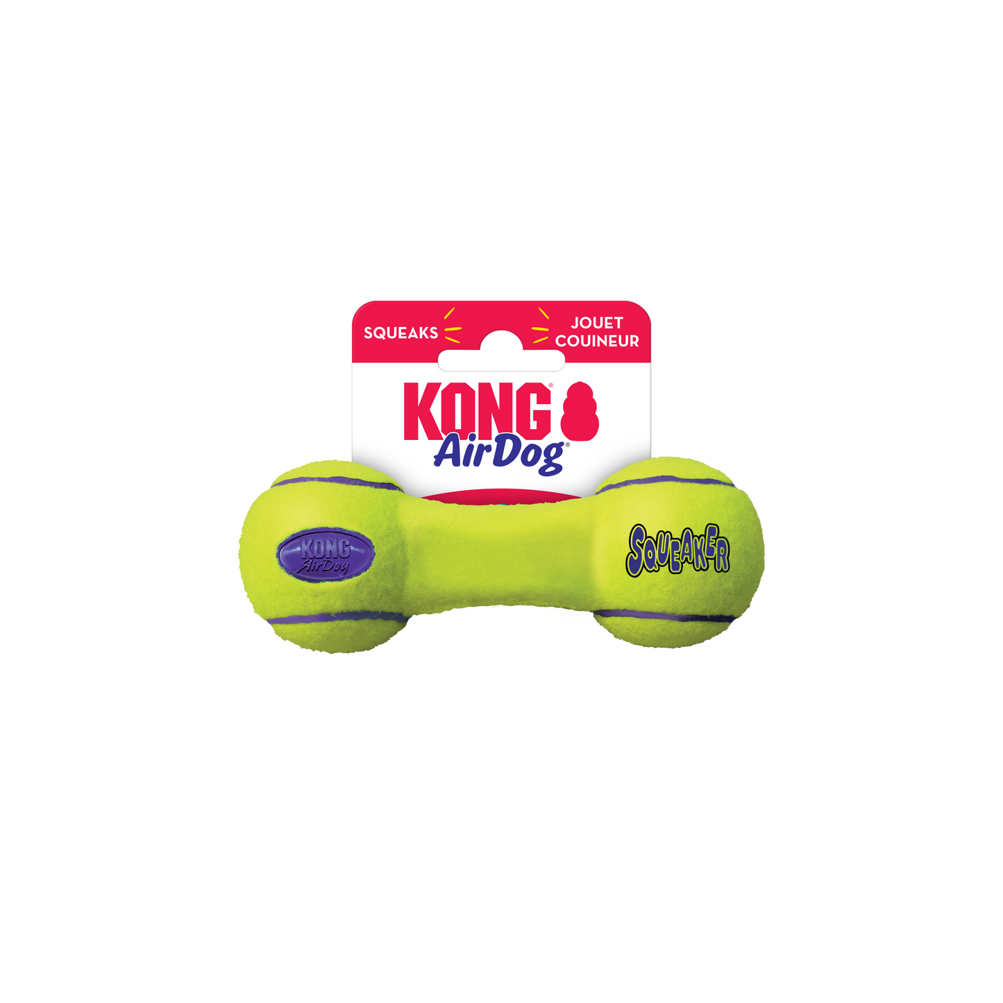 KONG AirDog Squeaker Dumbbell