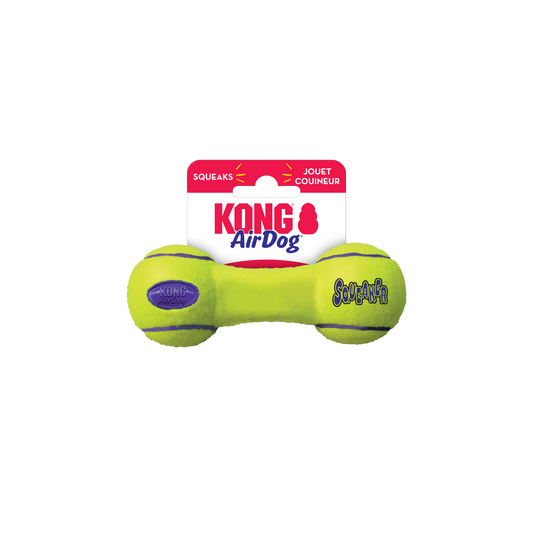 KONG AirDog Squeaker Dumbbell