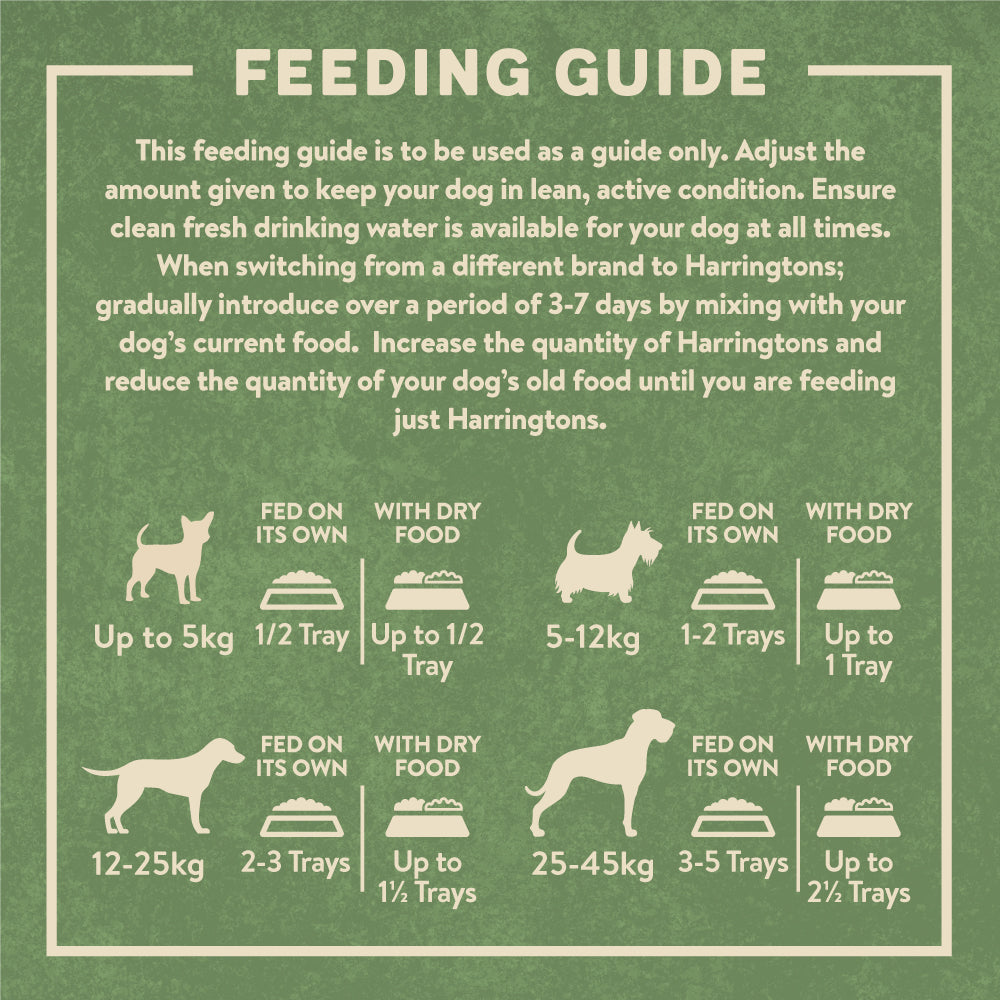 Harringtons Grain Free Mixed Wet Dog Food Bumper Pack 6 x 150g