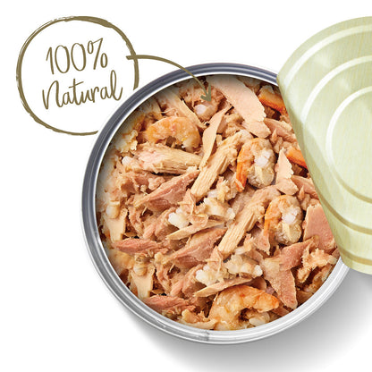 Applaws Adult Tuna Fillet with Prawn in Broth Wet Cat Food 24 x 70g