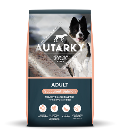 Autarky Adult Succulent Salmon Dry Dog Food