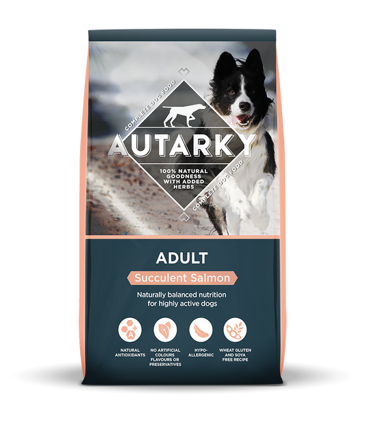 Autarky Adult Succulent Salmon Dry Dog Food