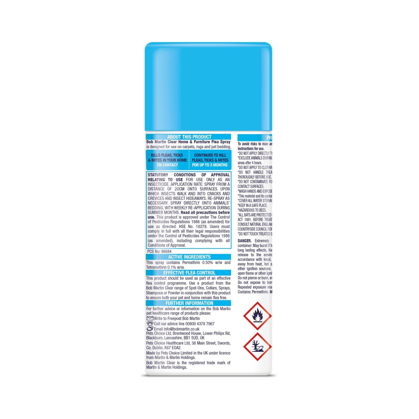 Bob Martin Clear Home Spray 200ml