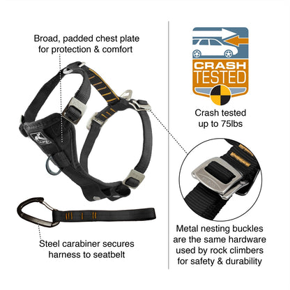Kurgo Enhanced Strength Tru-Fit Dog Car Harness
