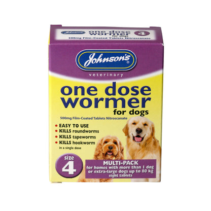Johnsons One Dose Wormer for