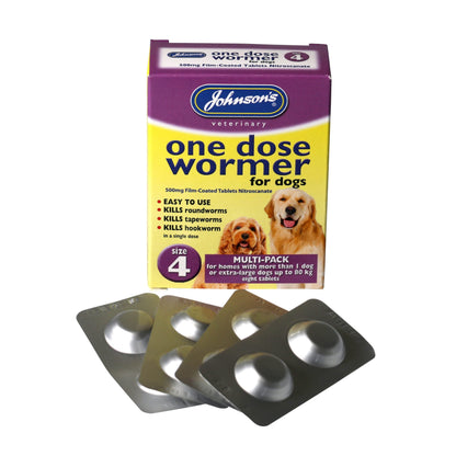 Johnsons One Dose Wormer for