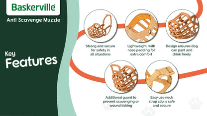 Company Of Animals Baskerville Anti Scavenge Muzzle