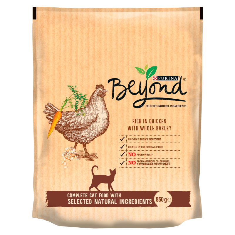 Beyond Chicken Dry Cat Food - 850g