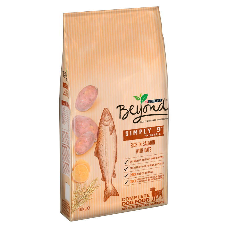 Beyond Superfood Blend Salmon/ Oats & Sweet Potatoes Adult Dog Food - 10kg