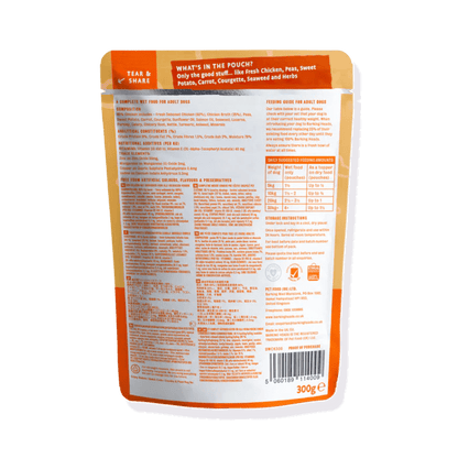 Barking Heads Bowl Lickin' Chicken Adult Wet Dog Food 300g