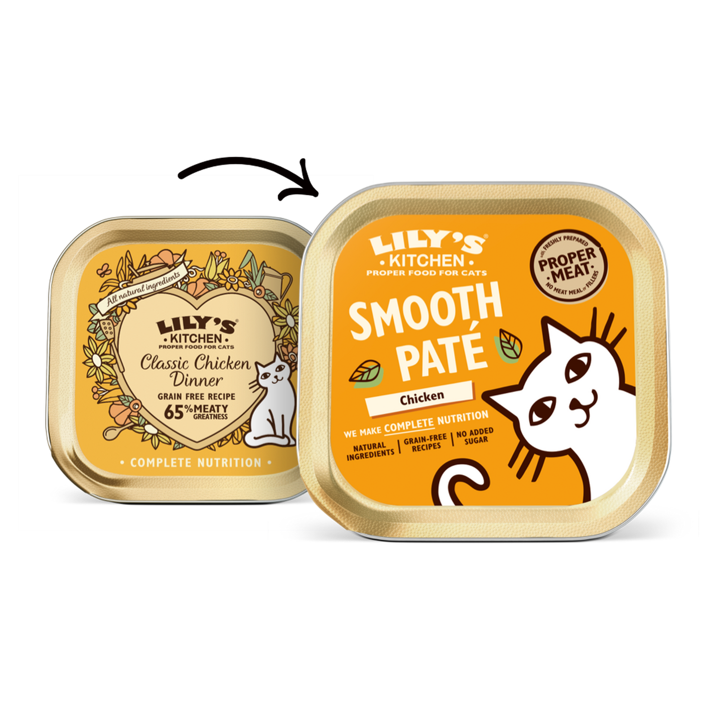 Lily's Kitchen Chicken Paté Wet Cat Food