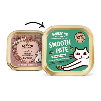 Lily's Kitchen Chicken & Game Smooth Paté Wet Cat Food