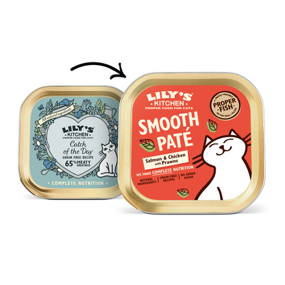 Lily's Kitchen Salmon & Chicken Paté Wet Cat Food