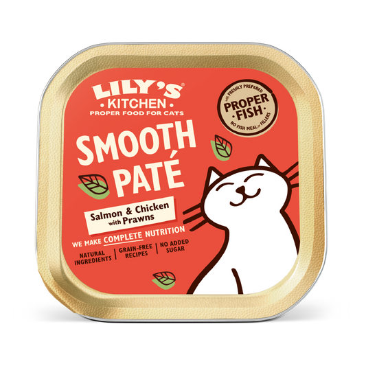 Lily's Kitchen Salmon & Chicken Paté Wet Cat Food